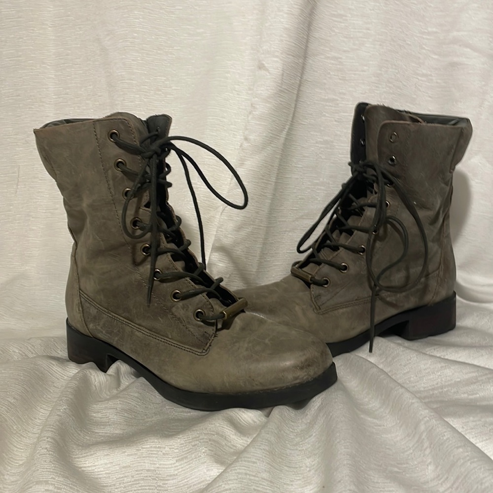 ALDO Army Green Booties